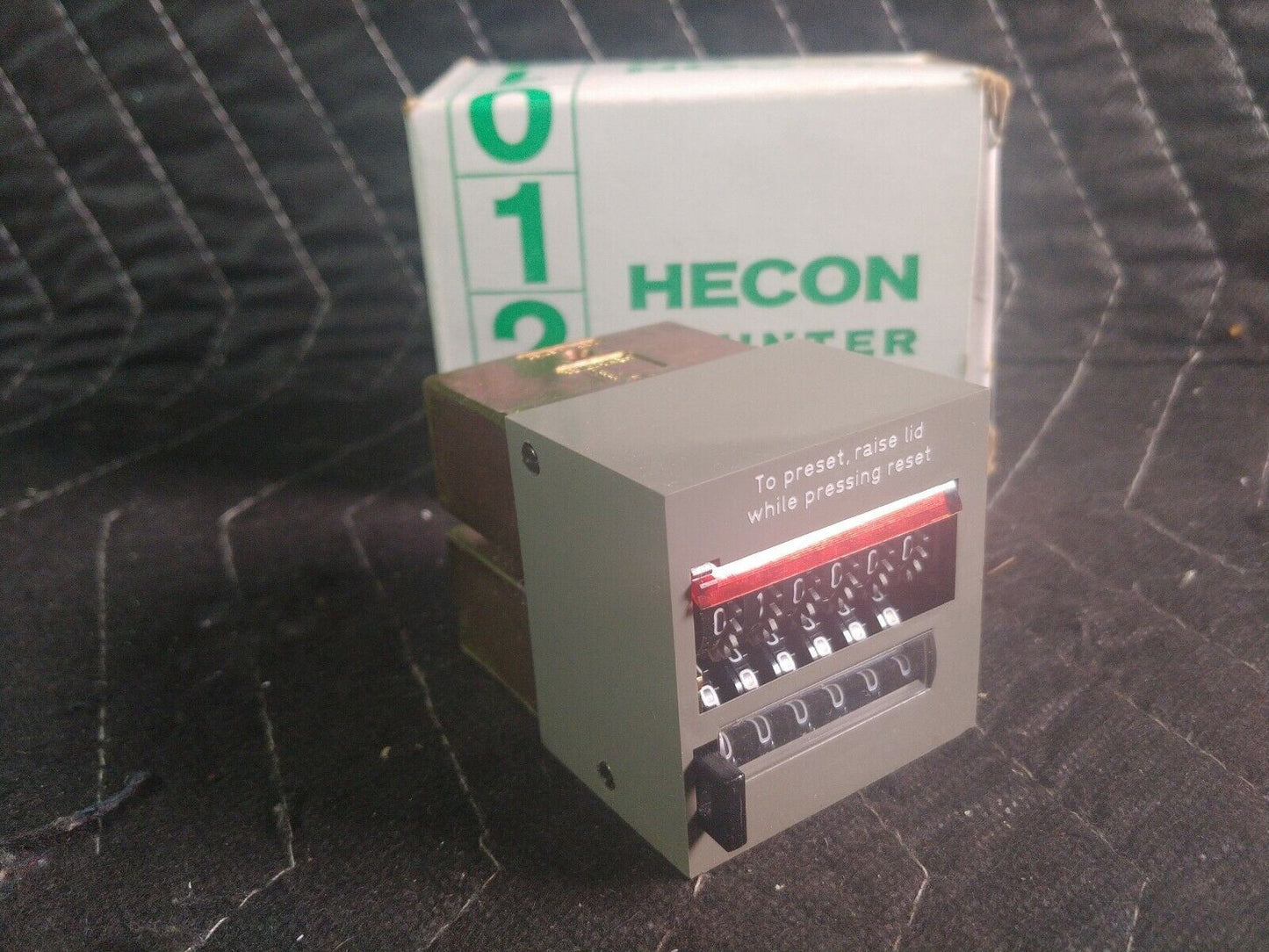 Hecon Electromechanical Counter 24VDC 3.75 W (G0-422-164-4)
