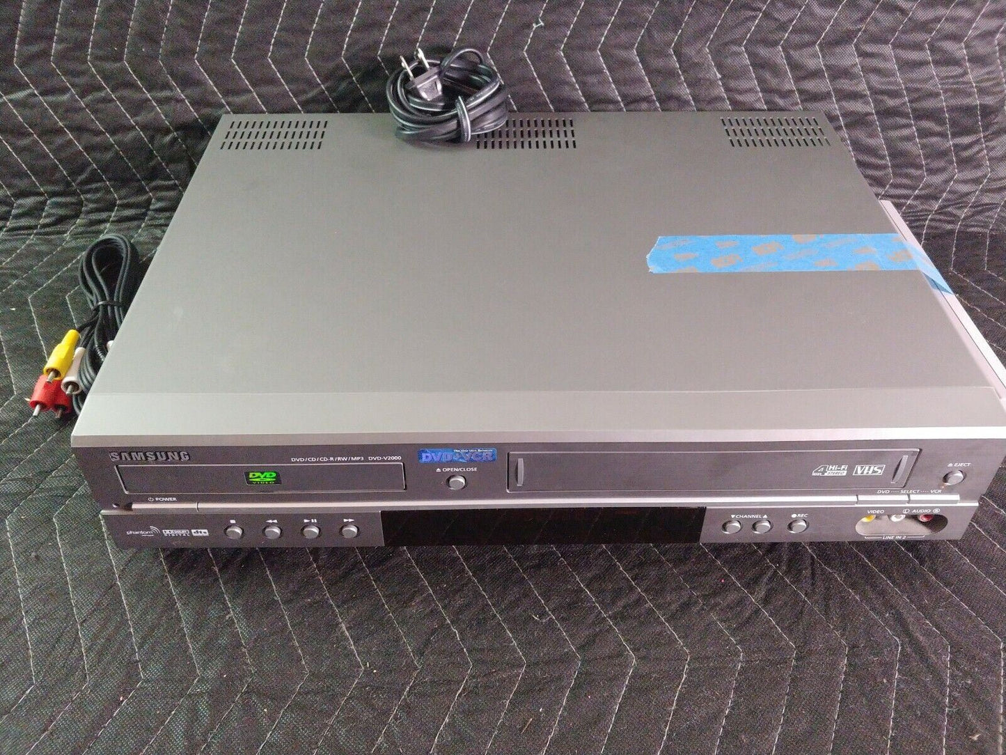 Samsung DVD-V2000 DVD/VCR Combo VHS Recorder Player - Serviced