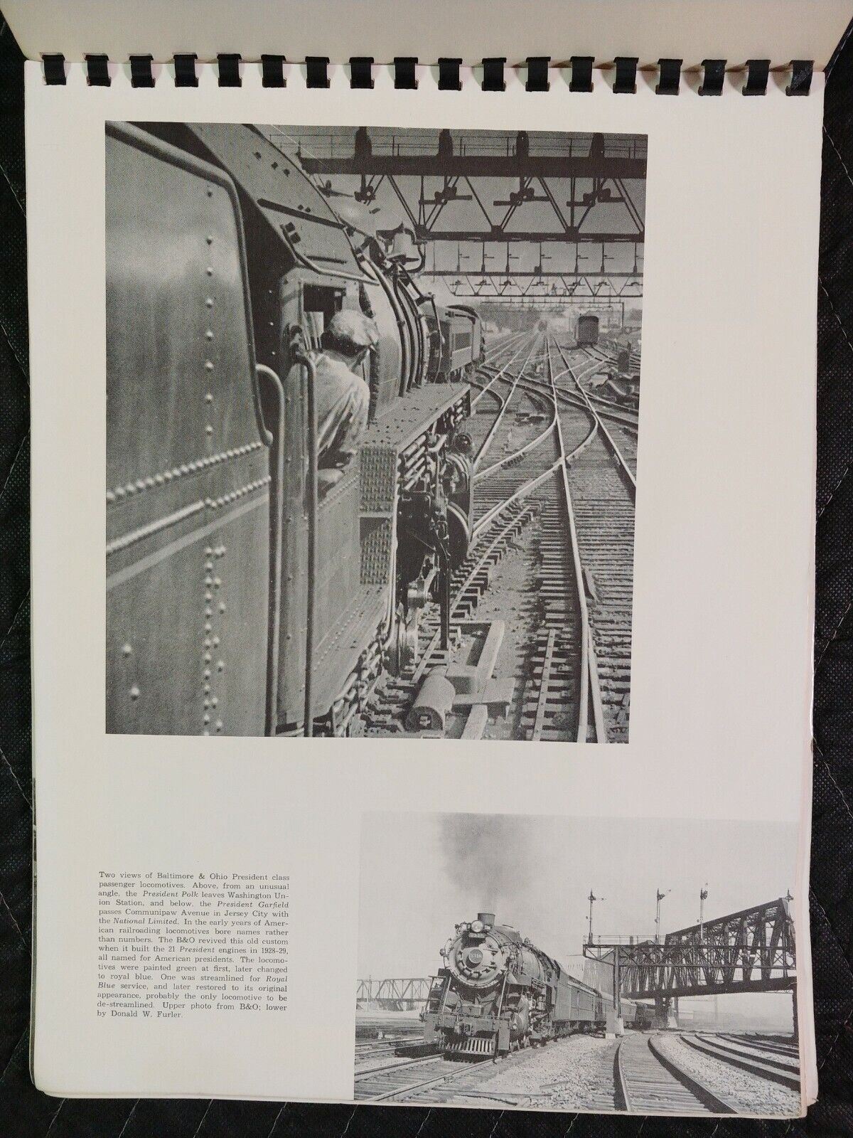 Trains Album of Photographs Book -I - Eastern Railroads - 1943