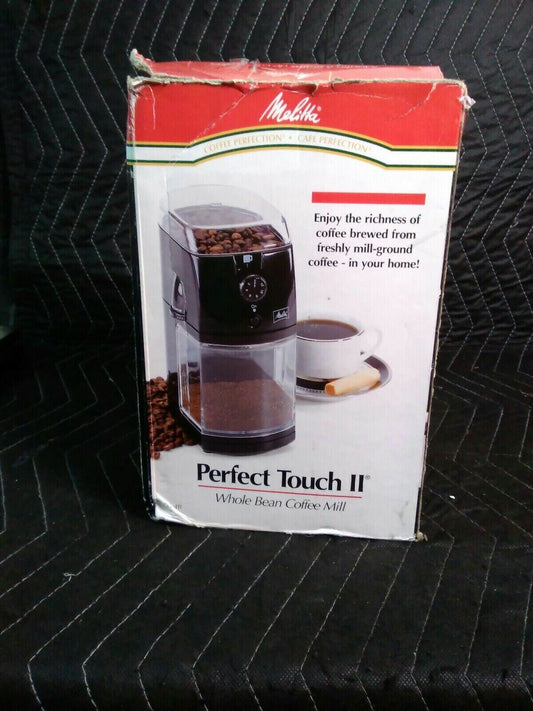 Melitta Perfect Touch II CG 4 Whole Bean Coffee Mill Grinder Variable Grind