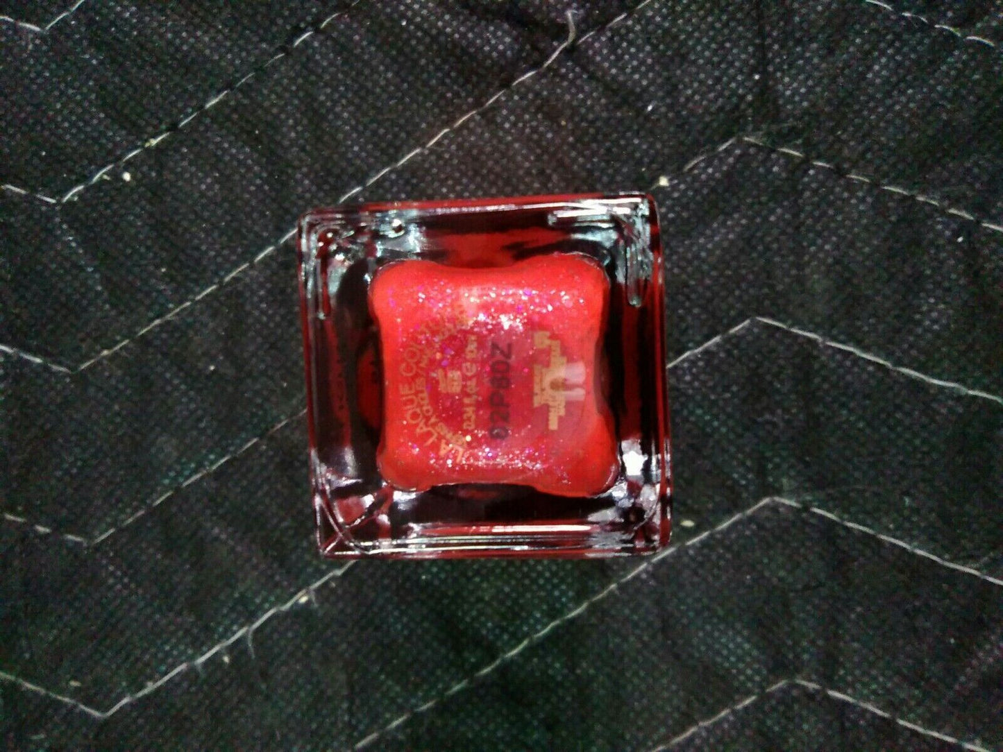 YSL La Laque Couture #91 Red Lights Nail Polish