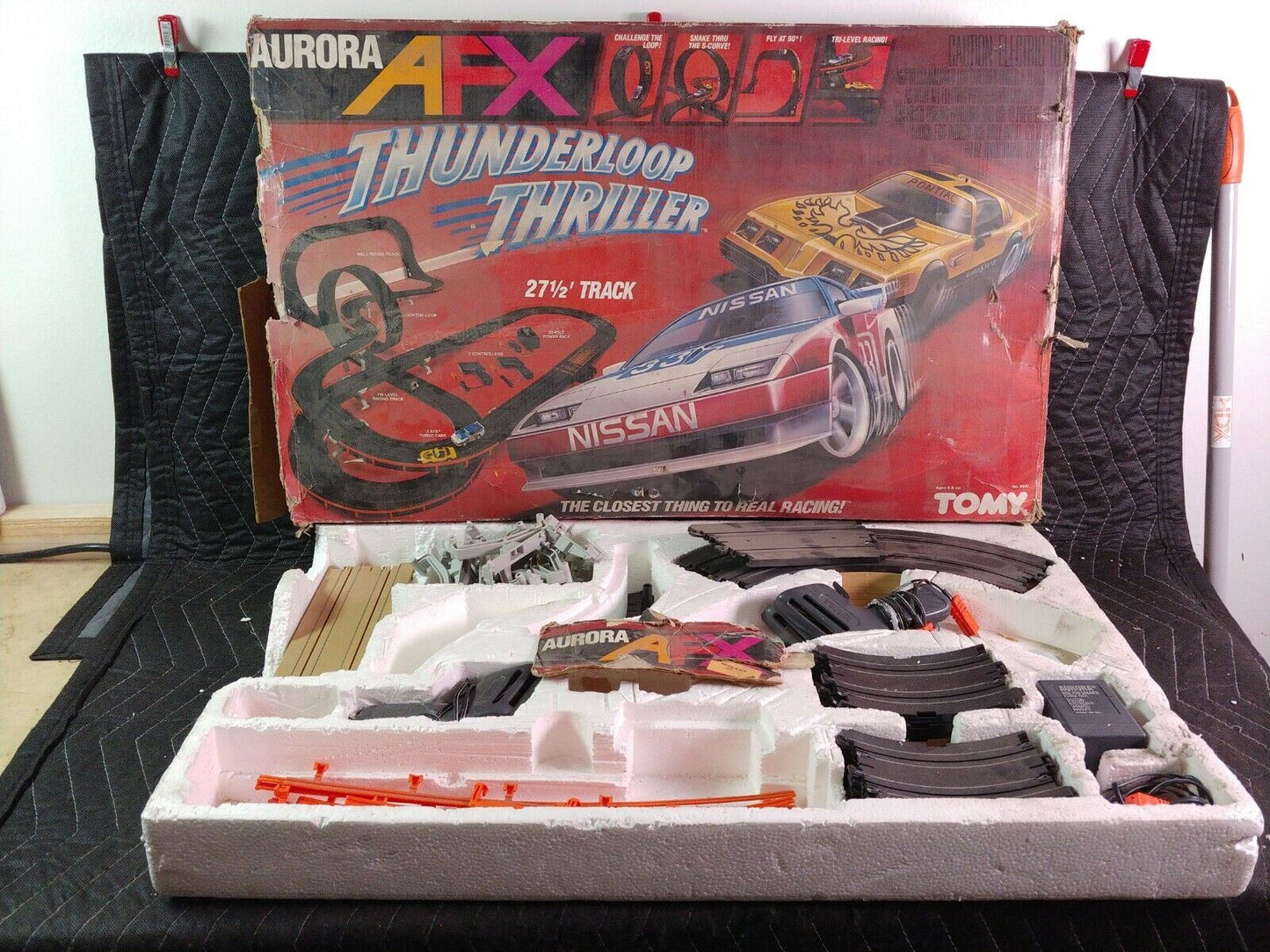 Thunderloop Thriller Race Track No Cars Tomy AFX AURORA FOR PARTS OR NOT WORKING