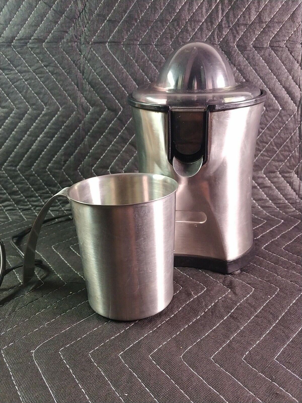 Spring Switzerland Dr. Weil 9804 Stainless Steel Electric Citrus Juicer Rare