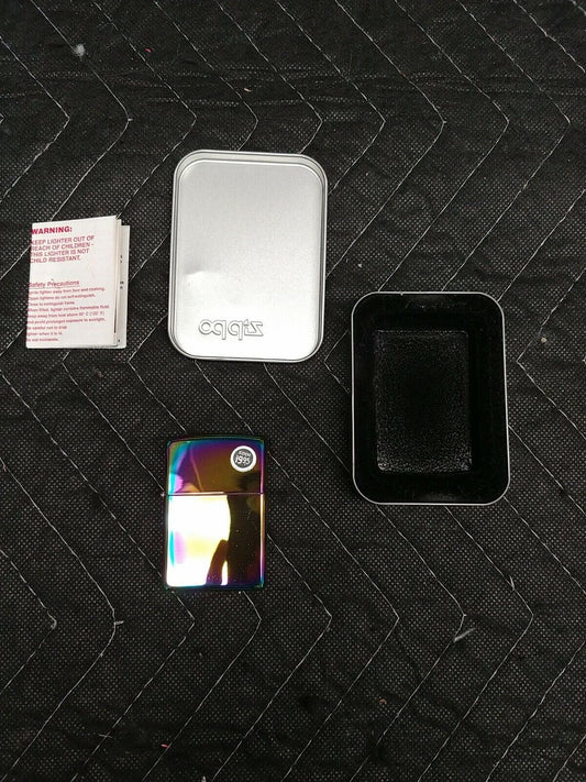 Zippo Lighter Butane Iridescent