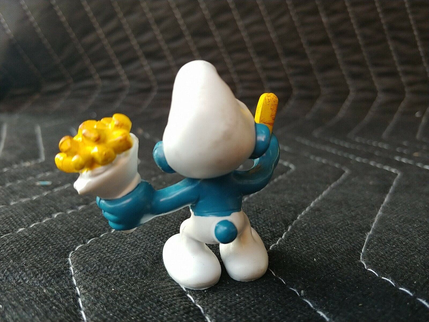 1980 French Fry Smurf Schleich Peyo Made In Hong Kong