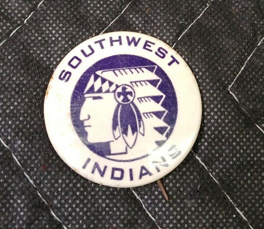 SOUTHWEST INDIANS 1950's PIN BACK