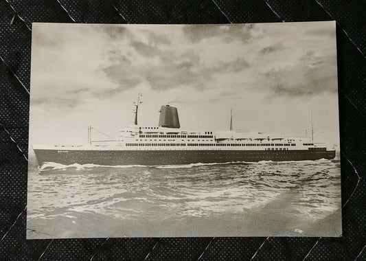 Vintage Postcard Ship Bremen Hamburg Turbinen Schnelldampfer 1932 - Cruise Ship