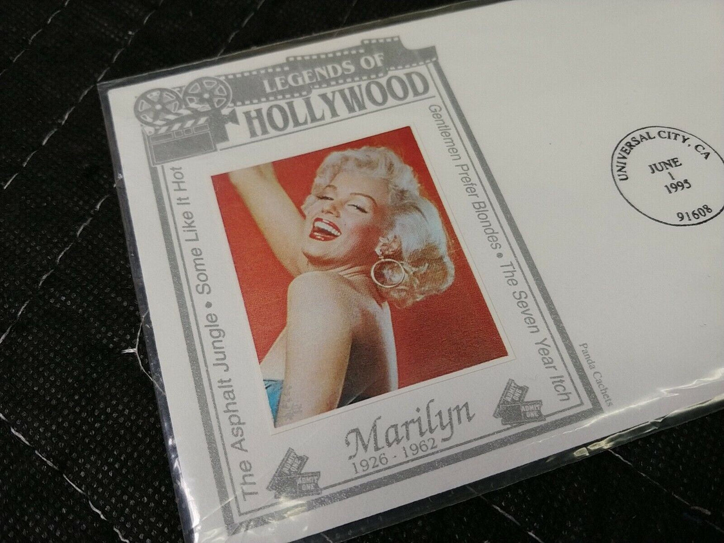 Marilyn Monroe - Legends of Hollywood First Day Issue at Universal Studios