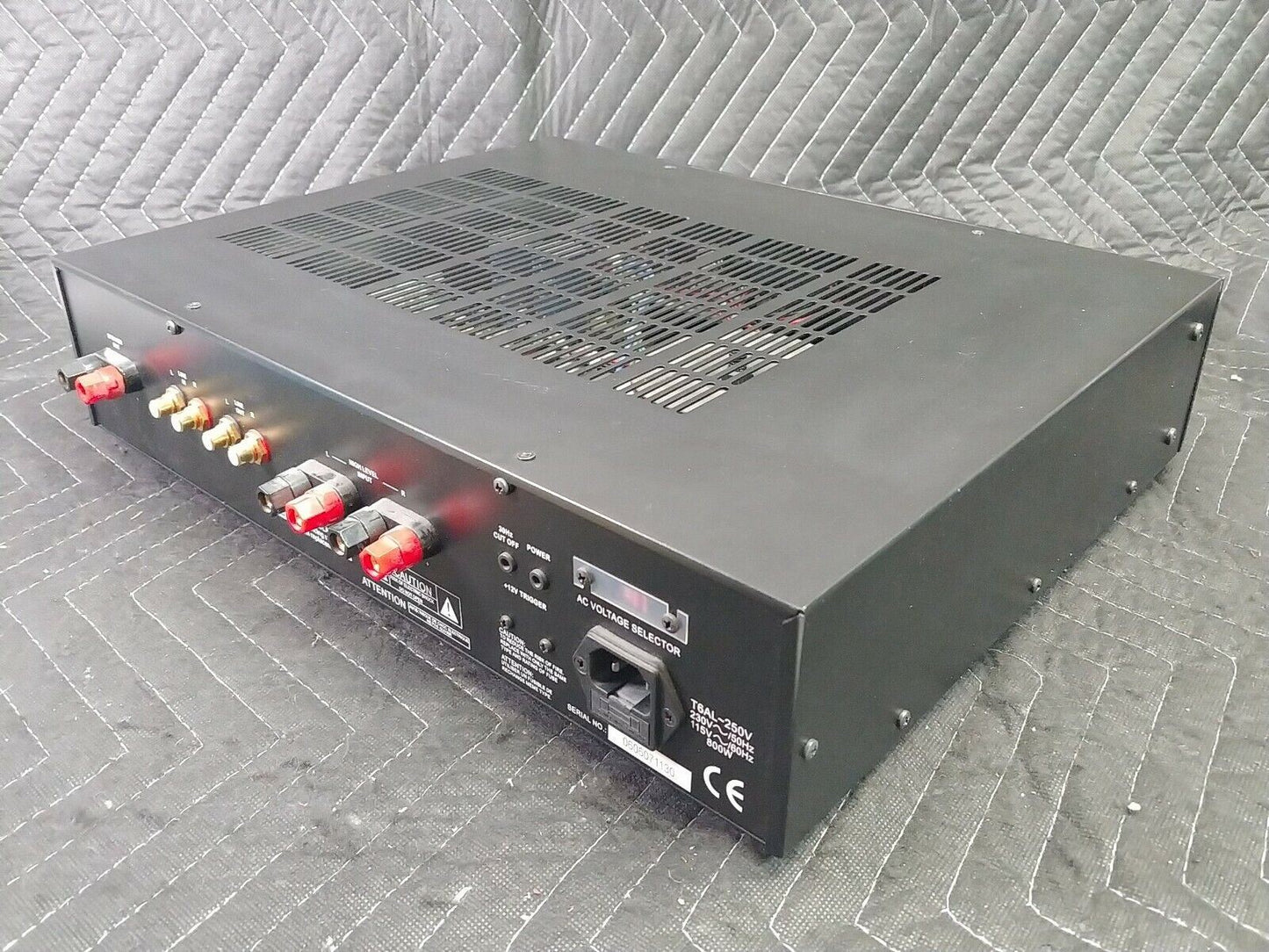 James Loudspeaker Model Six Subwoofer Amplifier - DOES NOT POWER ON