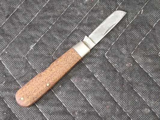 Vtg Case XX Budding Knife Walnut Wood Handles - Circa 1950/1960