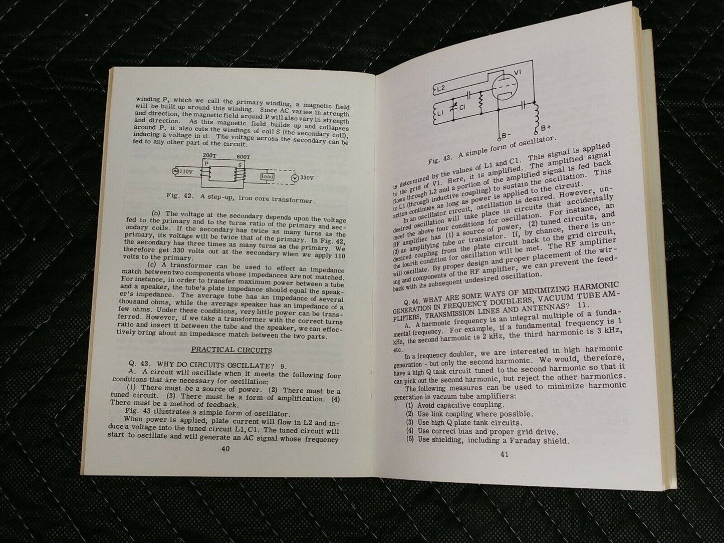 Ameco Radio Amateur  Questions And Answers License Guide 1975