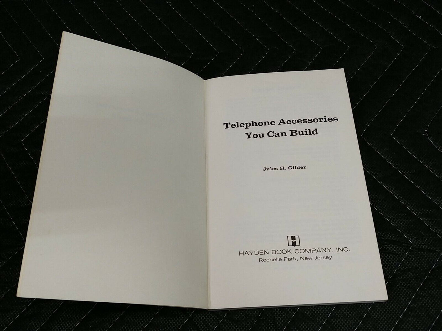 Telephone Accessories You Can Build by Jules H. Gilder