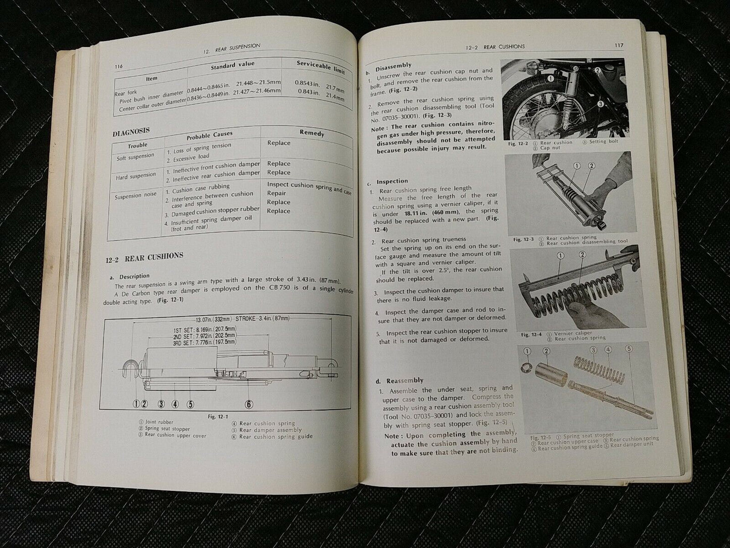 Vintage Honda CB750 OEM Shop Manual 1970