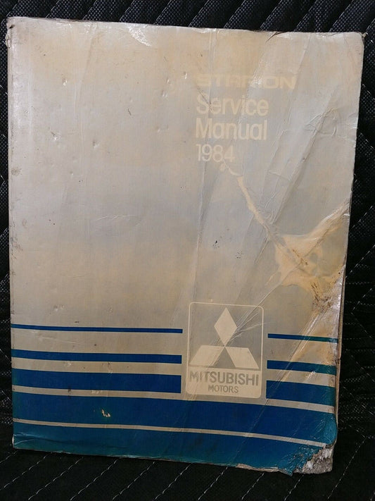 1984 Mitsubishi Starion Service SHOP Repair Manual