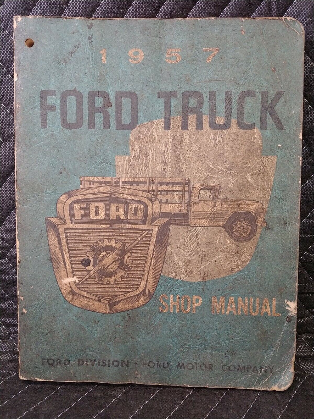 1957 FORD TRUCK SHOP SERVICE MANUAL