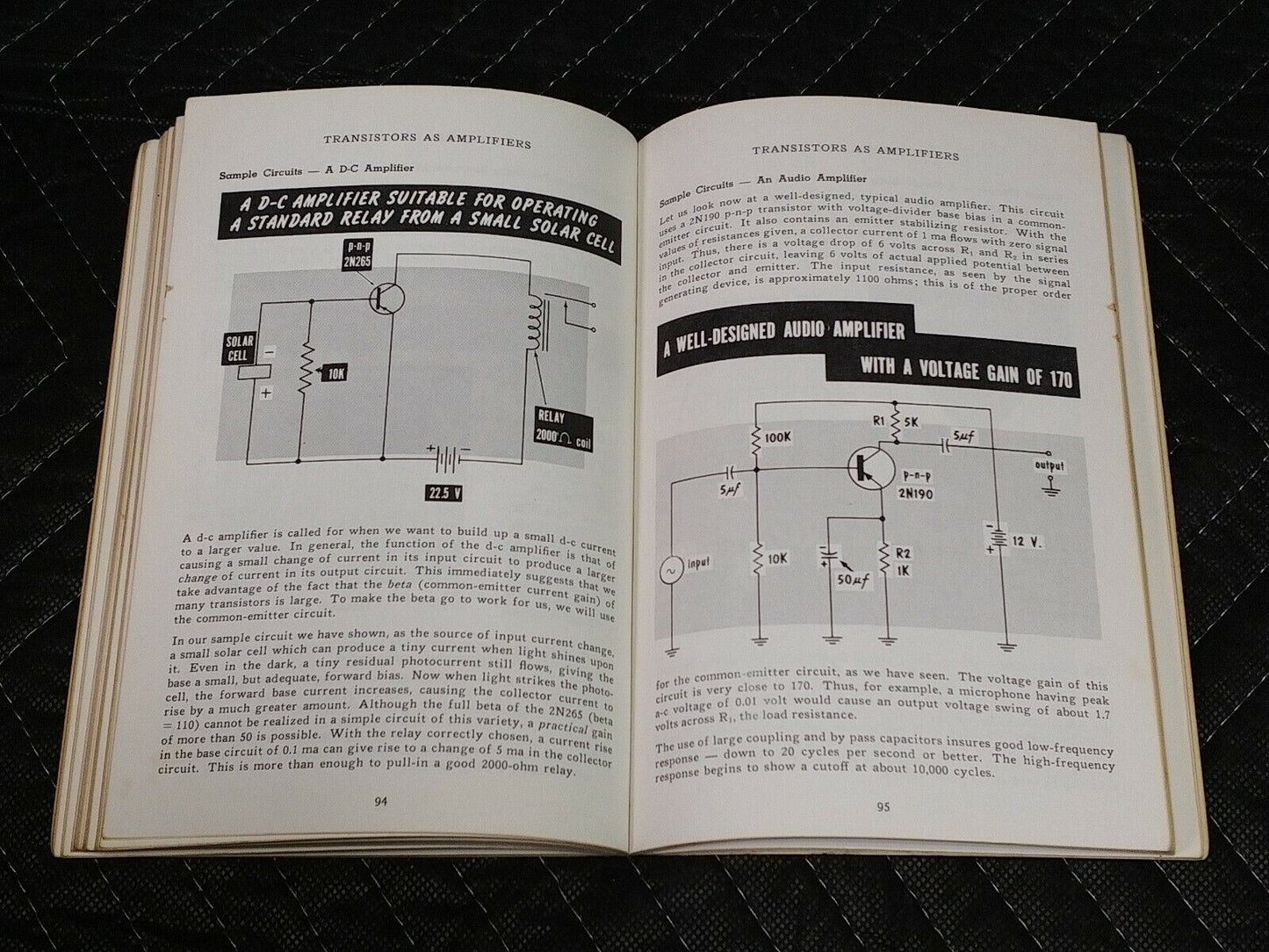 Basic Transistors by A. Schure 1961 Rider Publishing No. 262