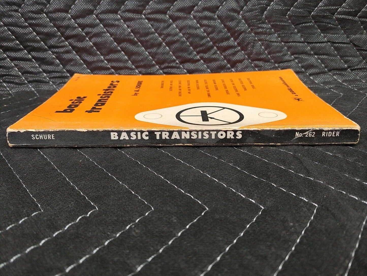 Basic Transistors by A. Schure 1961 Rider Publishing No. 262