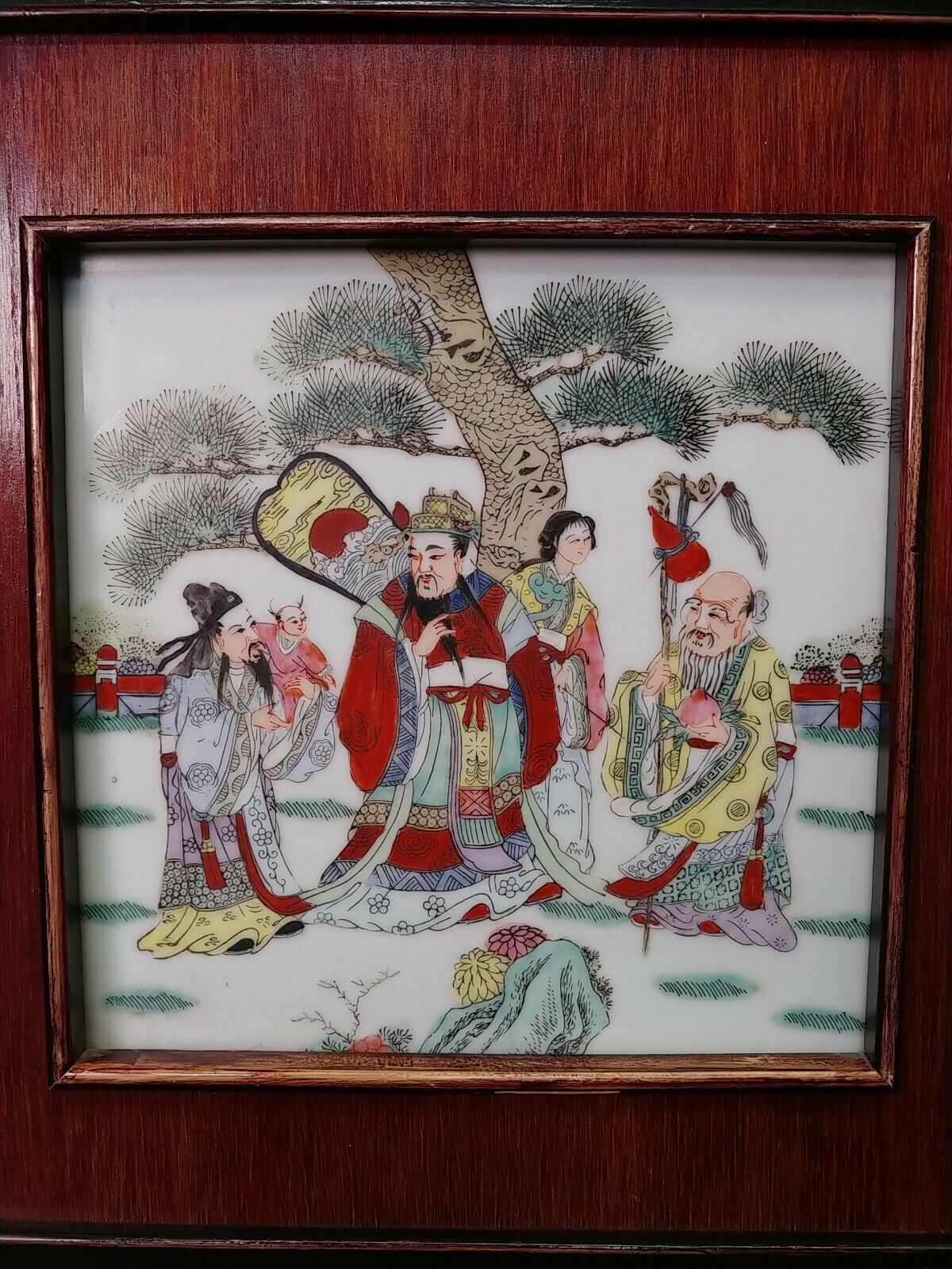 Chinese Porcelain Plaque