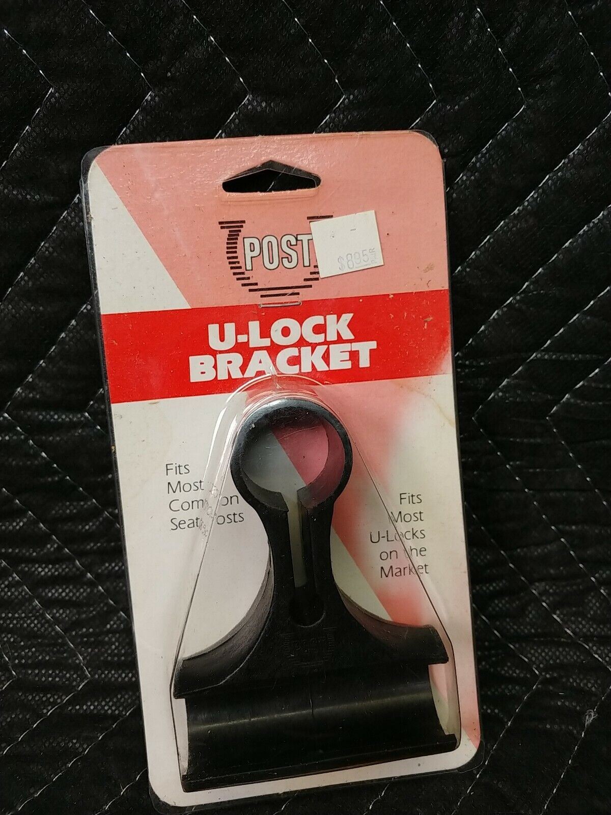Post U-Lock Bracket for bike lock