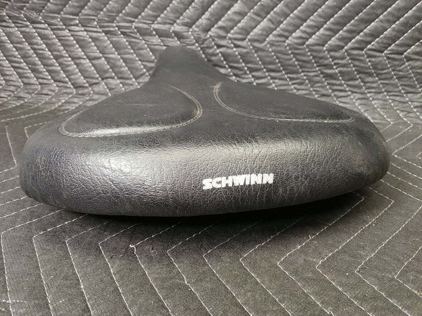 Vintage Original Schwinn Airdyne Bike Bicycle Seat Viscount 7148 Black