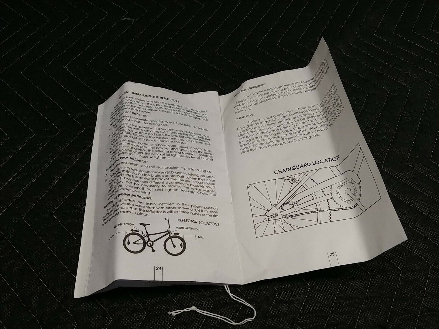 Rare NOS Sealed 80s/90s DYNO GT OWNERS MANUAL Old School BMX Freestyle Show Bike