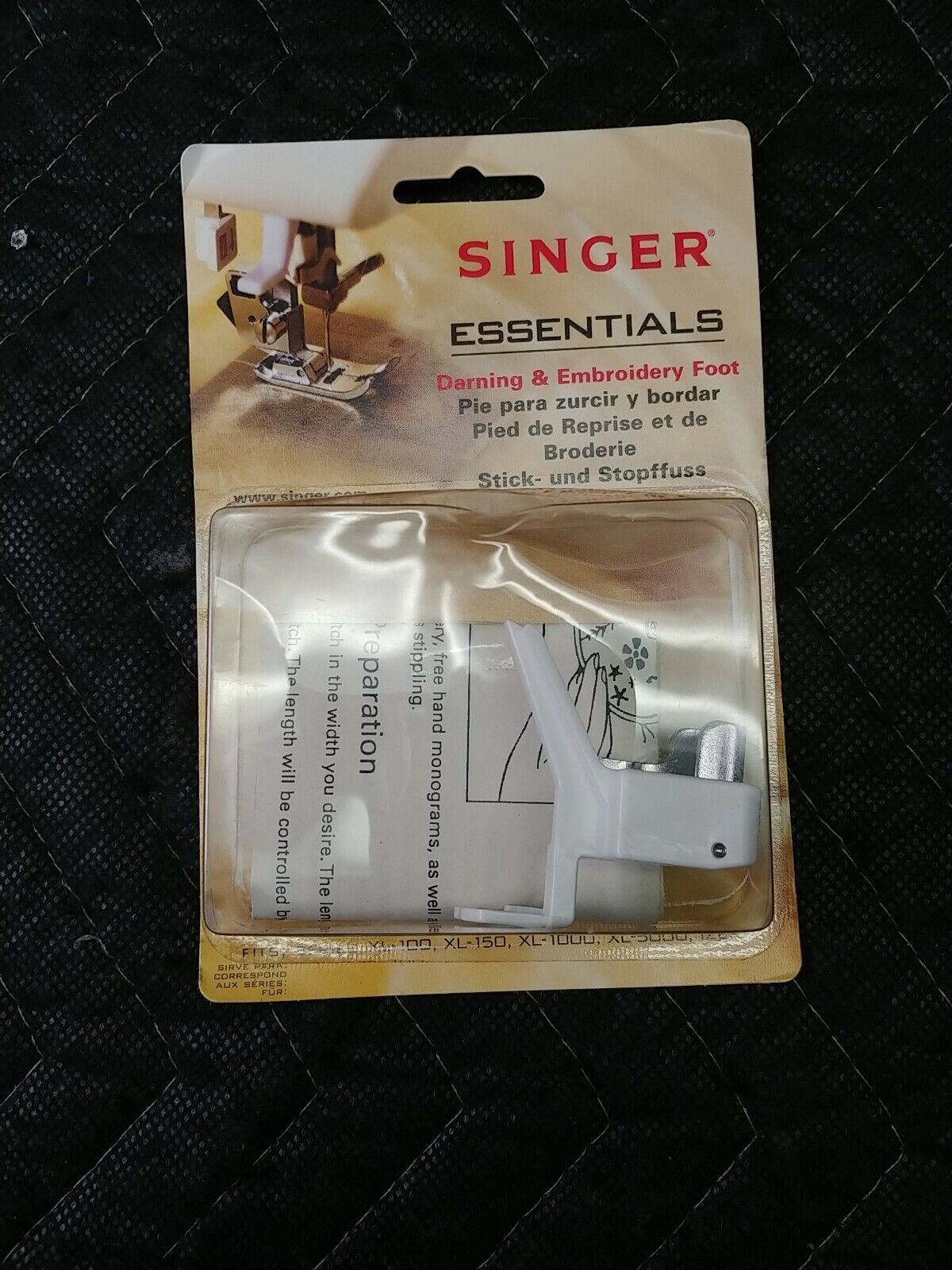 Vintage NOS Singer Embroidery Darning Foot Attachment