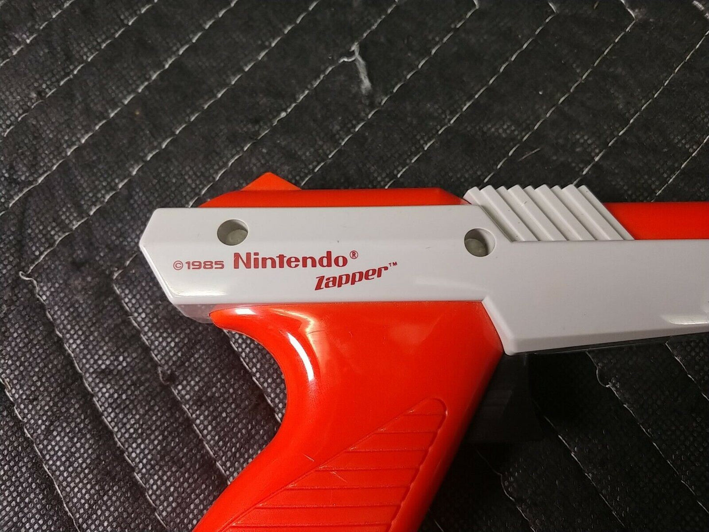 Official Orange Nintendo NES-005 Zapper Light Gun Controller