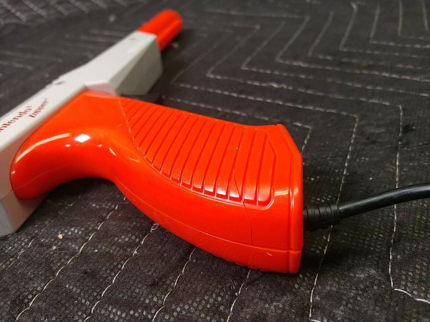 Official Orange Nintendo NES-005 Zapper Light Gun Controller