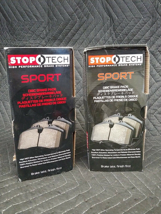 [ Avant + Arrière Set] Stoptech Sport Performance Disque Frein Patins 309.09.190