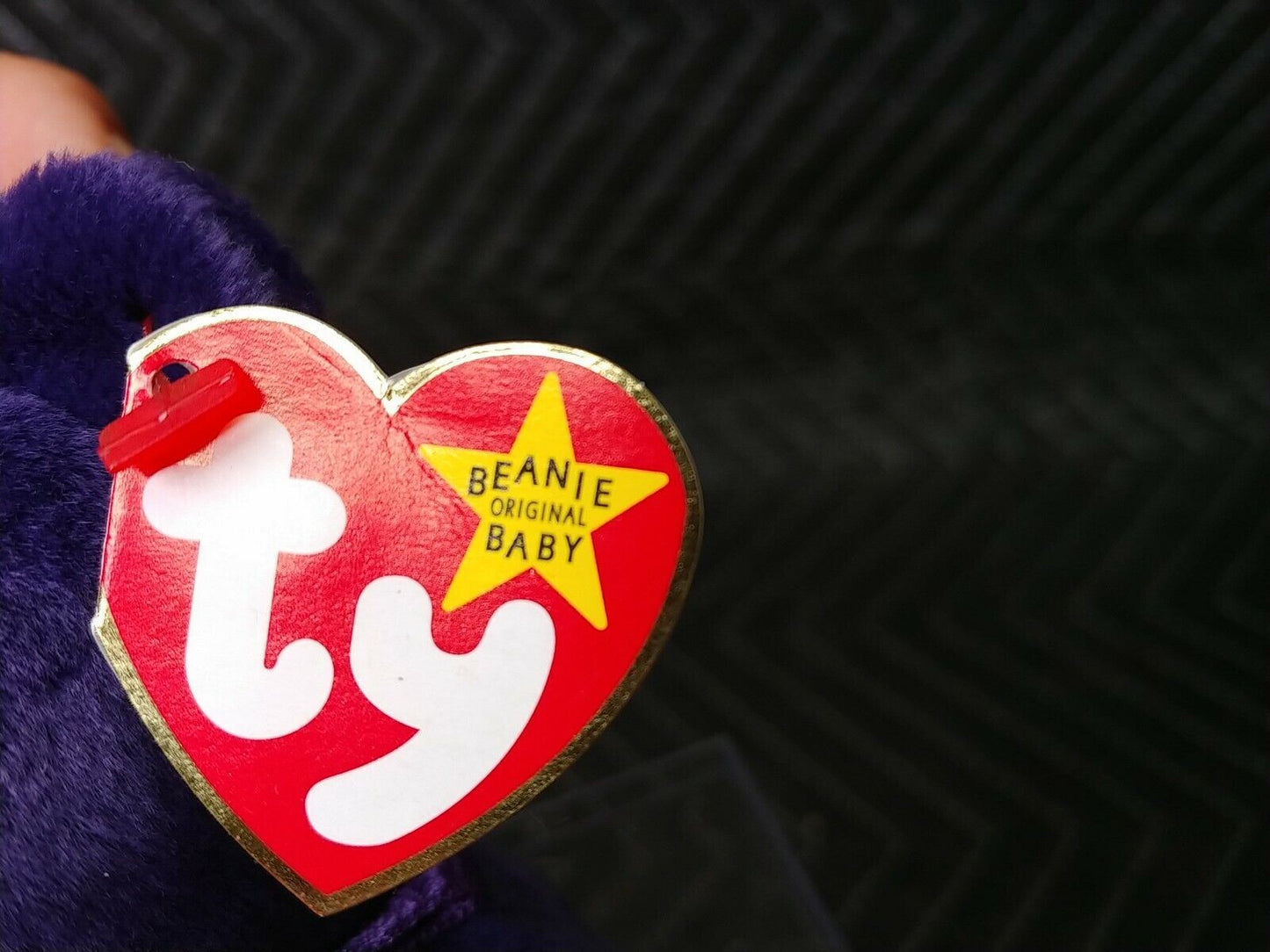 TY Beanie Baby “Princess Diana” P.E. Pellets, Space In Poem - China