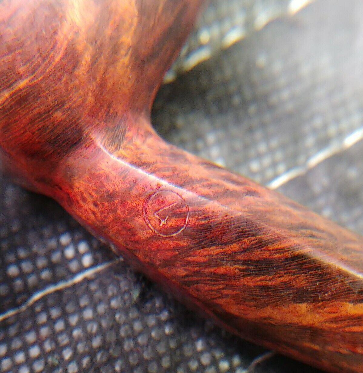 Wengholt UNIQUE 4 360 degree FLAME GRAIN Danish Estate Pipe