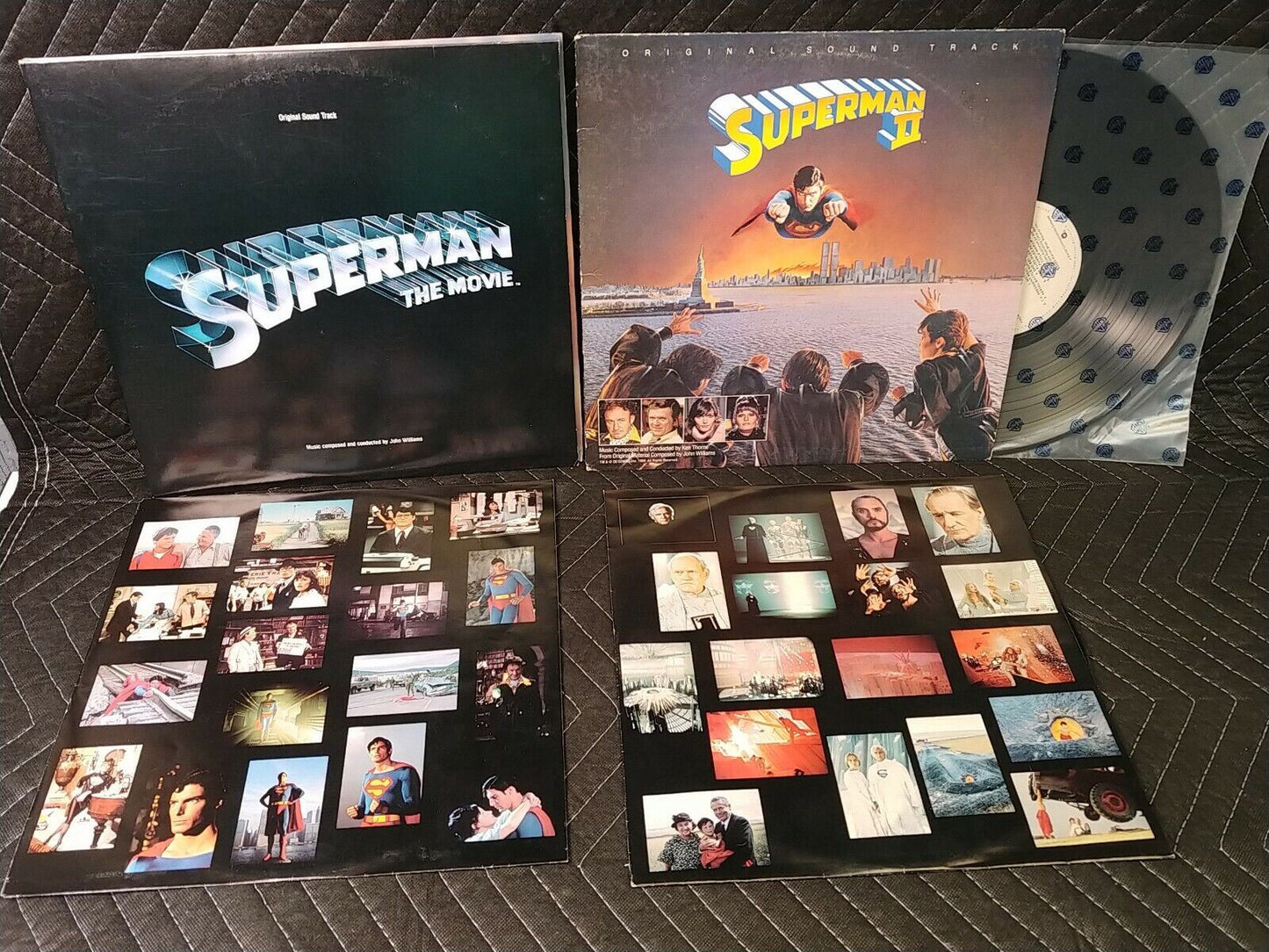 Superman the Movie & Superman II - Original Soundtrack LP Vinyl Record