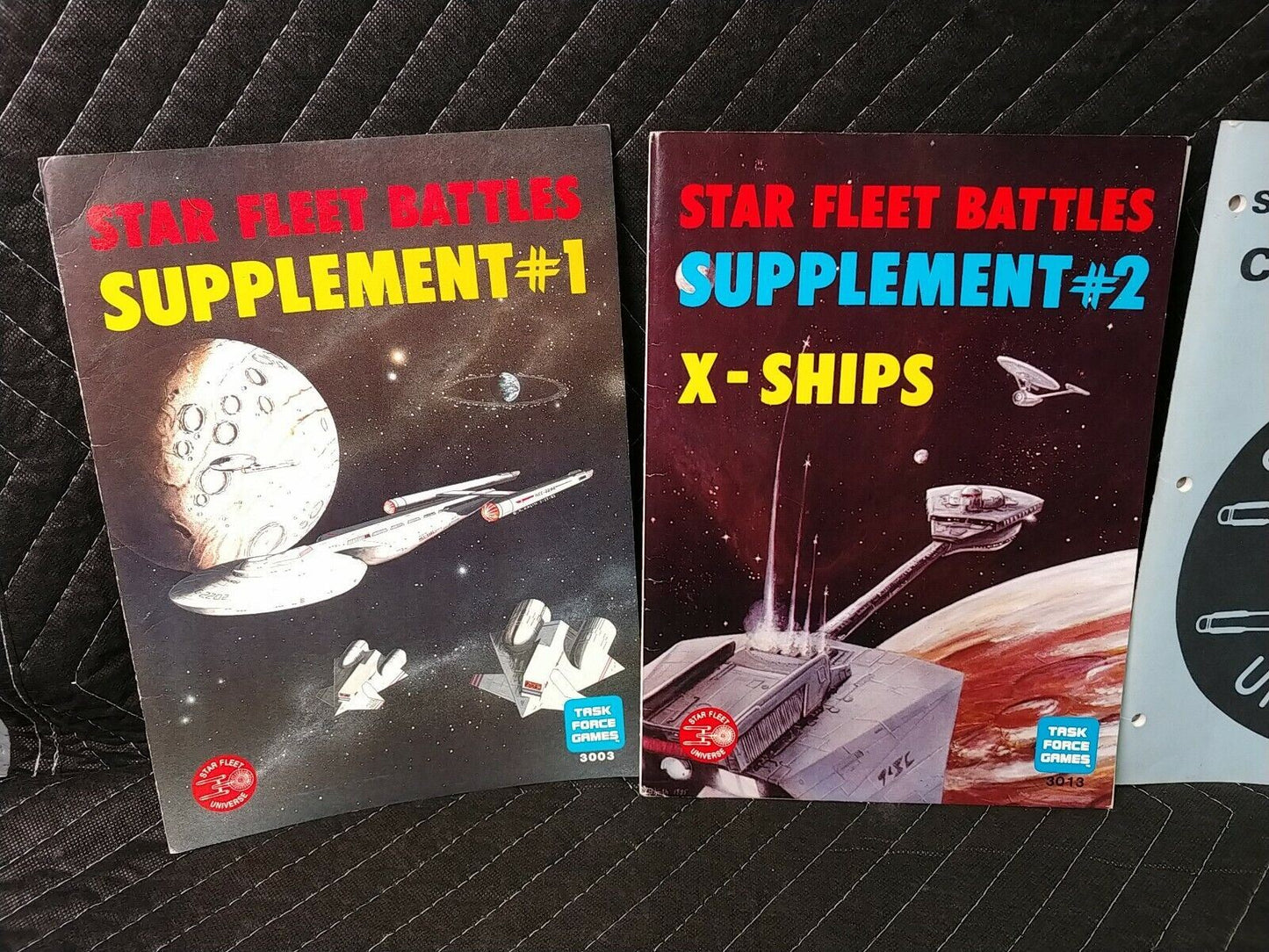 Star Fleet Battles Vol 1 & Vol 2- Task Force Games