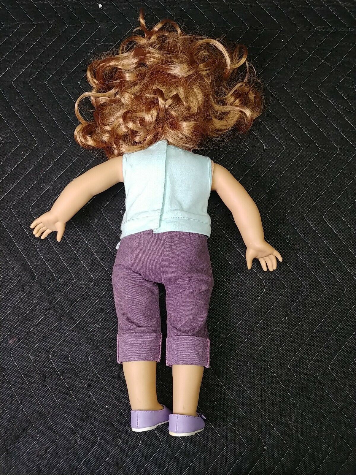 American Girl Truly Me Doll #35 Light Brown Hair, Blue Eyes with clothes 18in