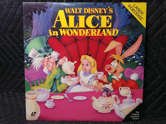 LASER DISC - DISNEY - ALICE IN WONDERLAND