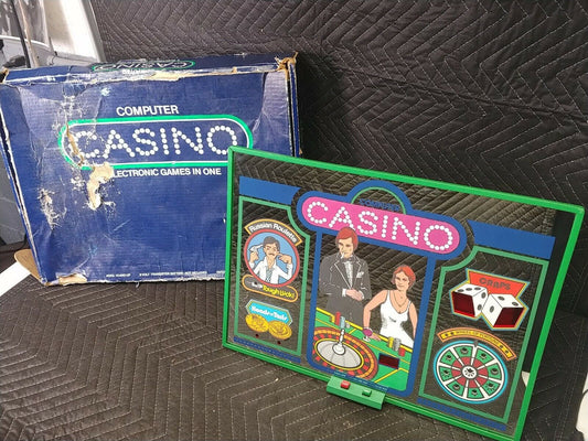 Vintage  NEOART Computer Casino 5 Electronic Games in One Partially Working