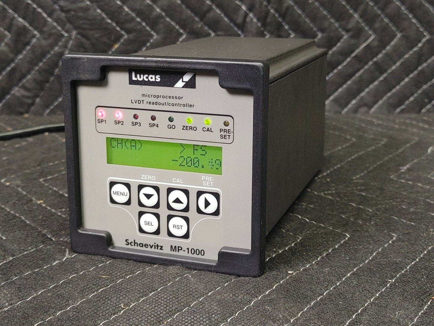 Lucas Schaevitz MP-1000 Microprocessor LVDT Readout Controller MP1000 (OK)