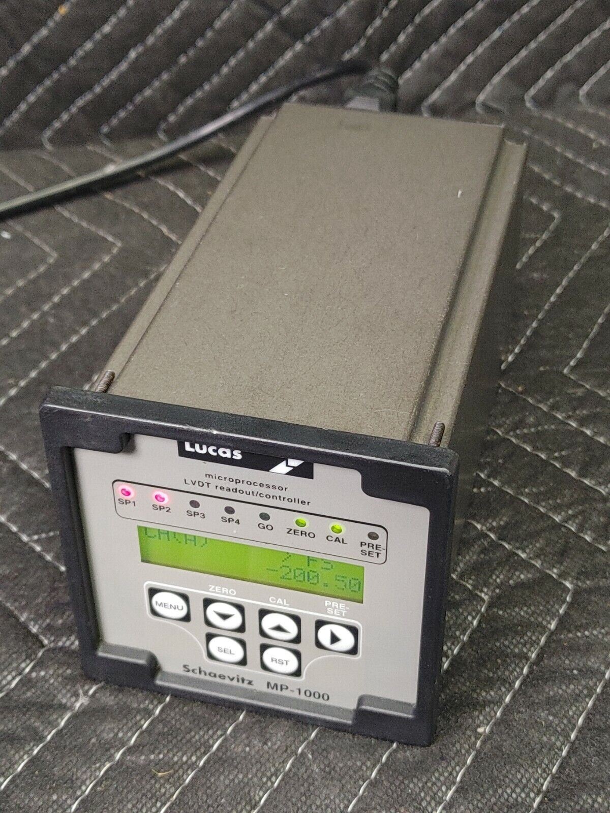 Lucas Schaevitz MP-1000 Microprocessor LVDT Readout Controller MP1000 (OK)