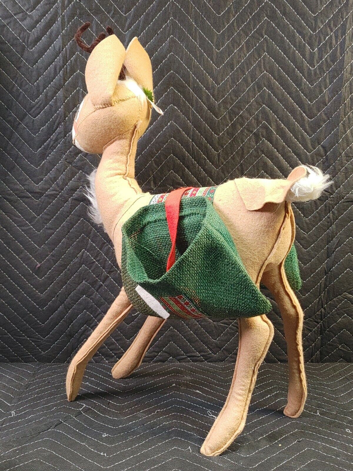 Vintage 20" Reindeer Annalee Mobility Christmas Doll - 1976