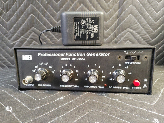 MFJ 5004 Professional Function Generator w/ 12V Power Adapter