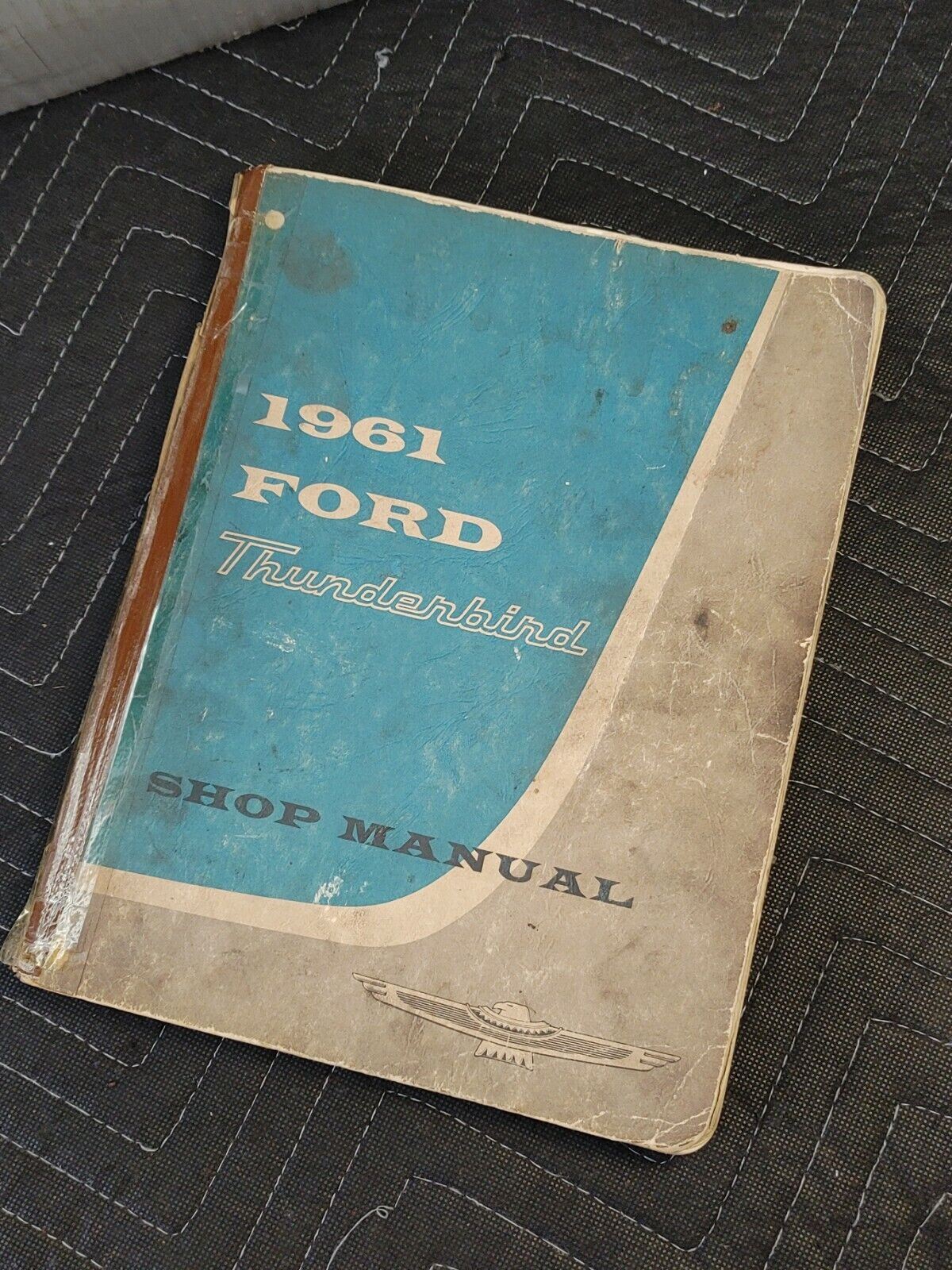 1961 Ford Thunderbird Shop Manual Original