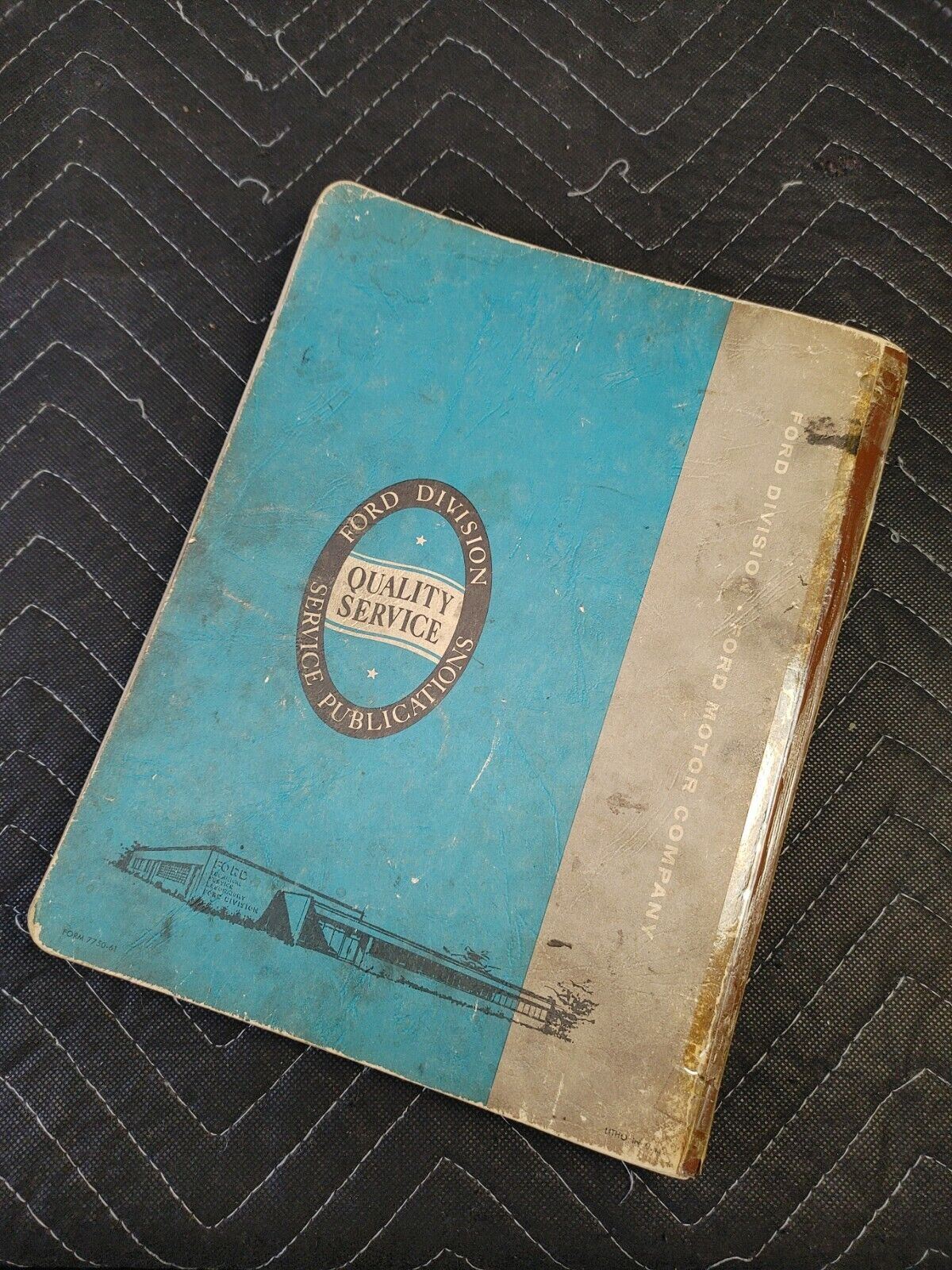 1961 Ford Thunderbird Shop Manual Original