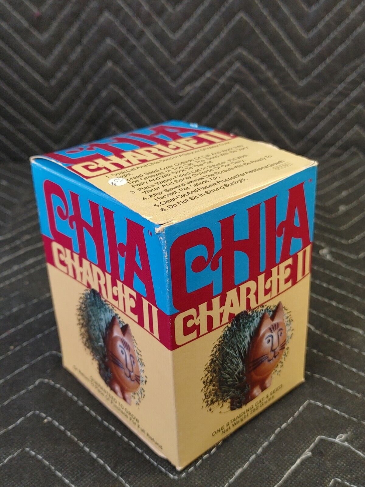 Vintage Charlie II Chia Pet - Terra Cotta - NOS 1980's