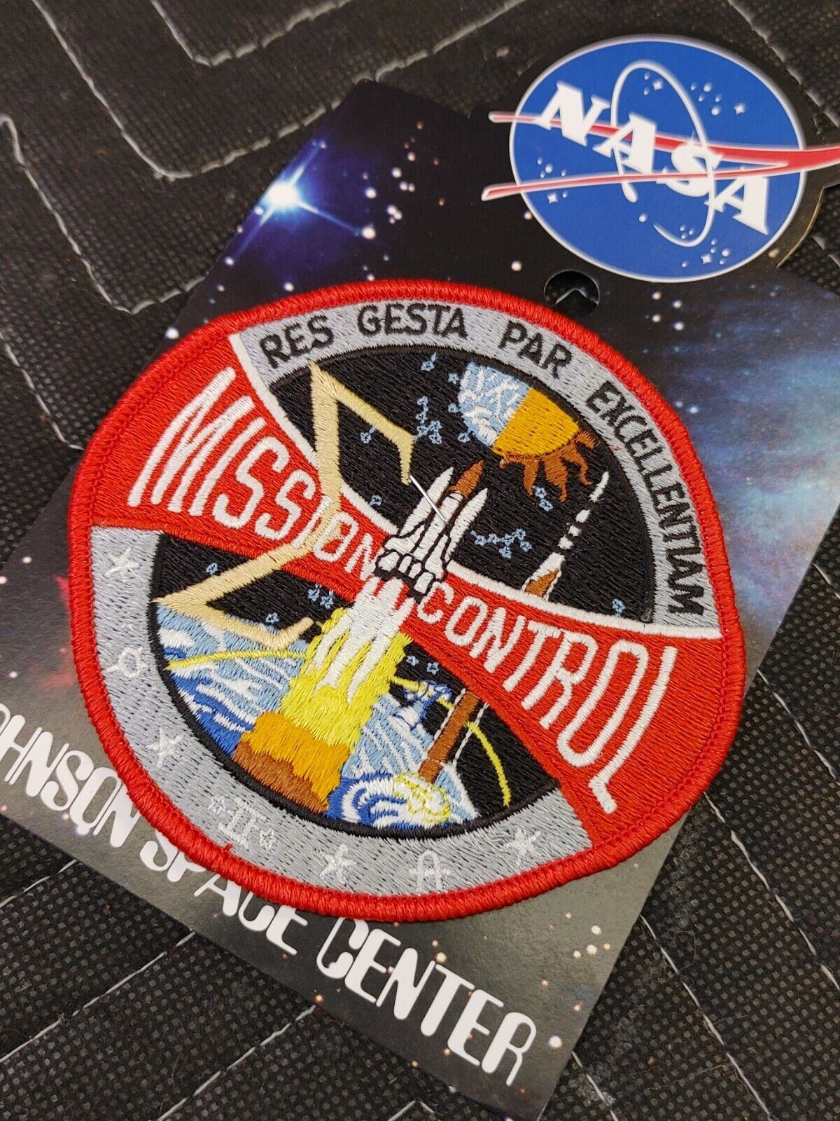Johnson Space Center Mission Control SPACE SHUTTLE Flight Patch