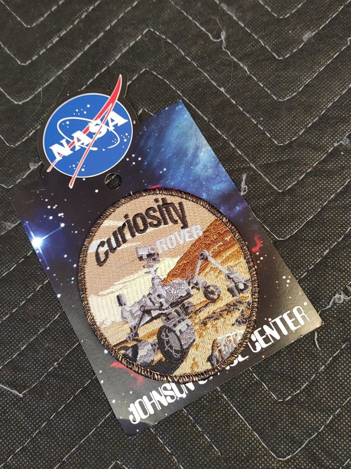 Vintage Johnson Space Center CURIOSITY ROVER NASA Patch