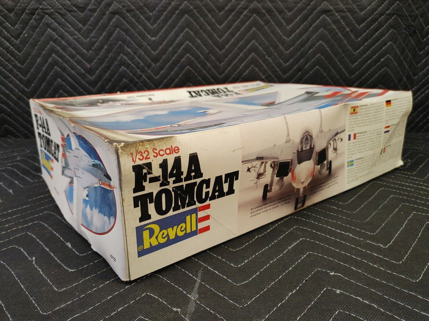 REVELL #4712 1:32 U.S AIR FORCE F-14A TOMCAT Kit B65 - Complete Unstarted VTG