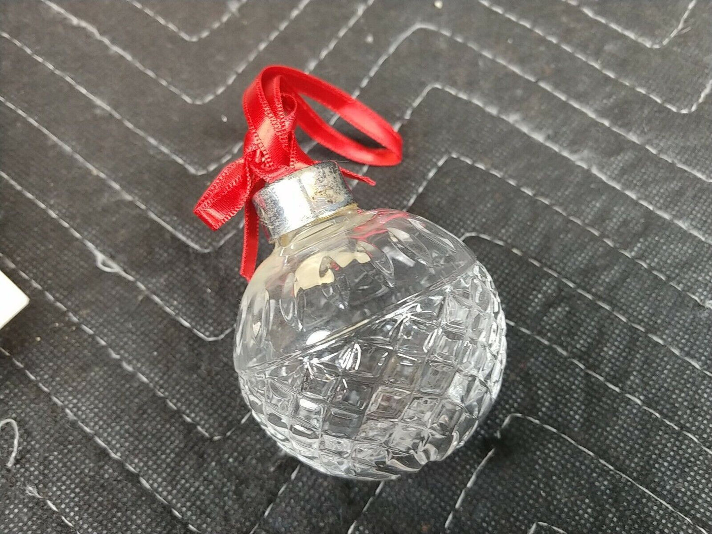 Lenox Deep Cut Crystal 1984 Annual Christmas Ornament Handblown Lead Crystal