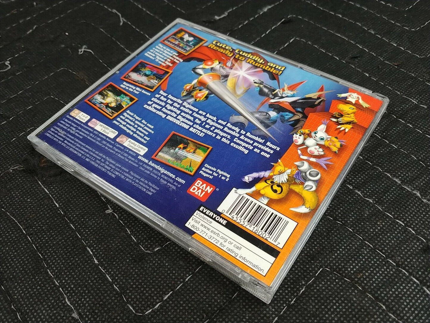Digimon Rumble Arena (Sony PlayStation 1, 2002) PS1