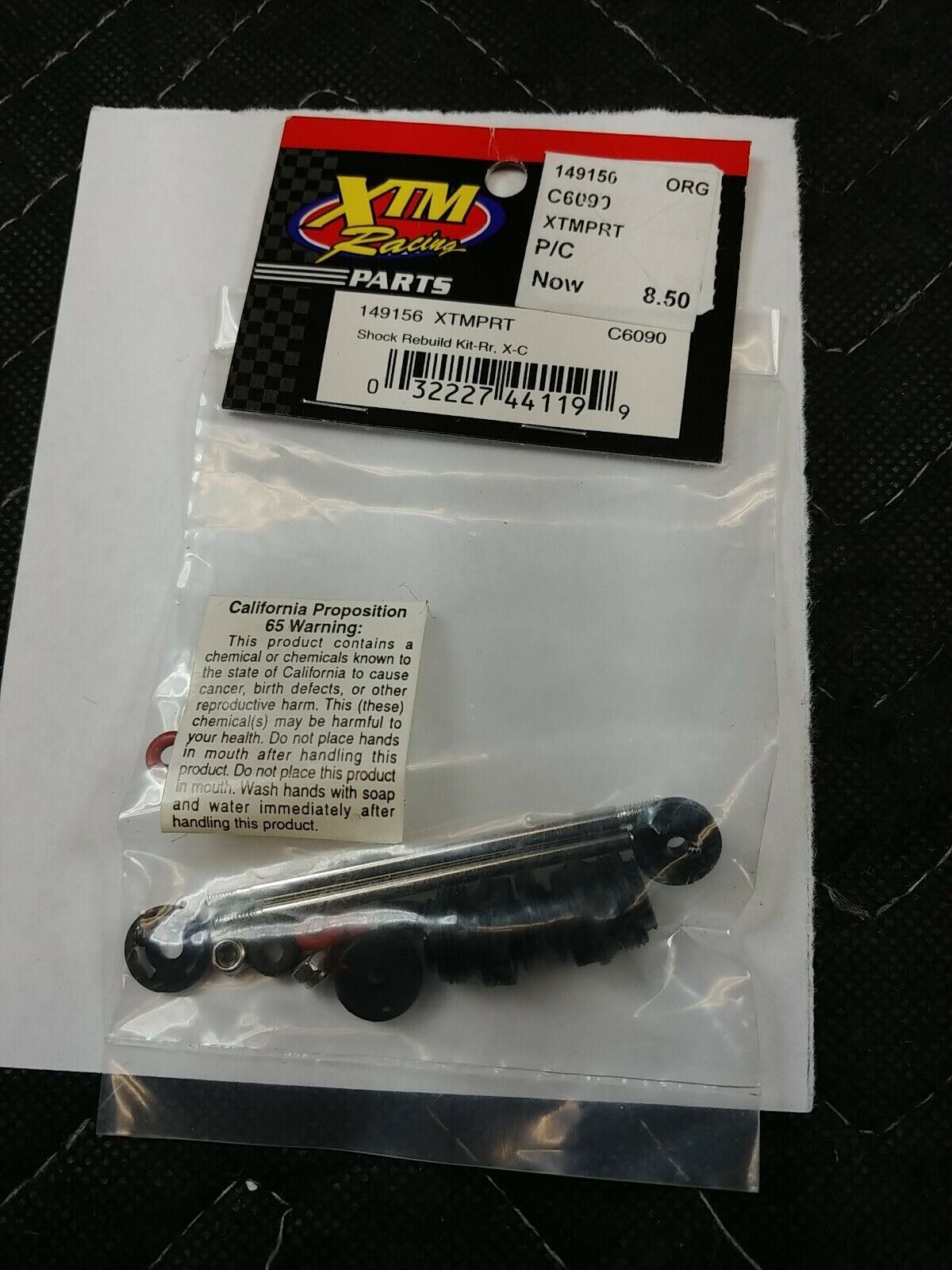 XTM RACING PARTS  # 149156 SHOCK REBUILD KIT-Rr, X-C   NEW IN PACKAGE