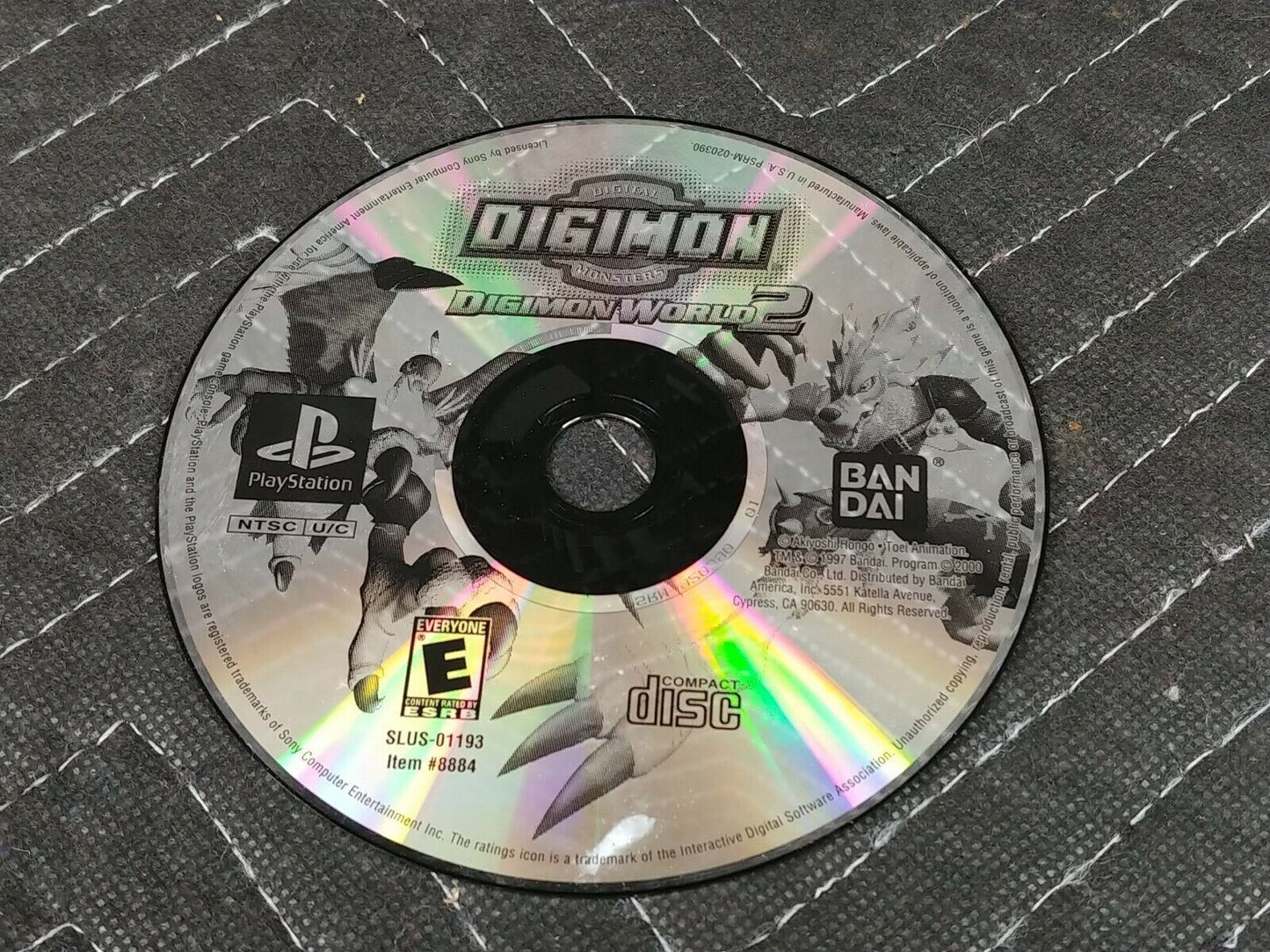 Digimon World 2 PS1 2001